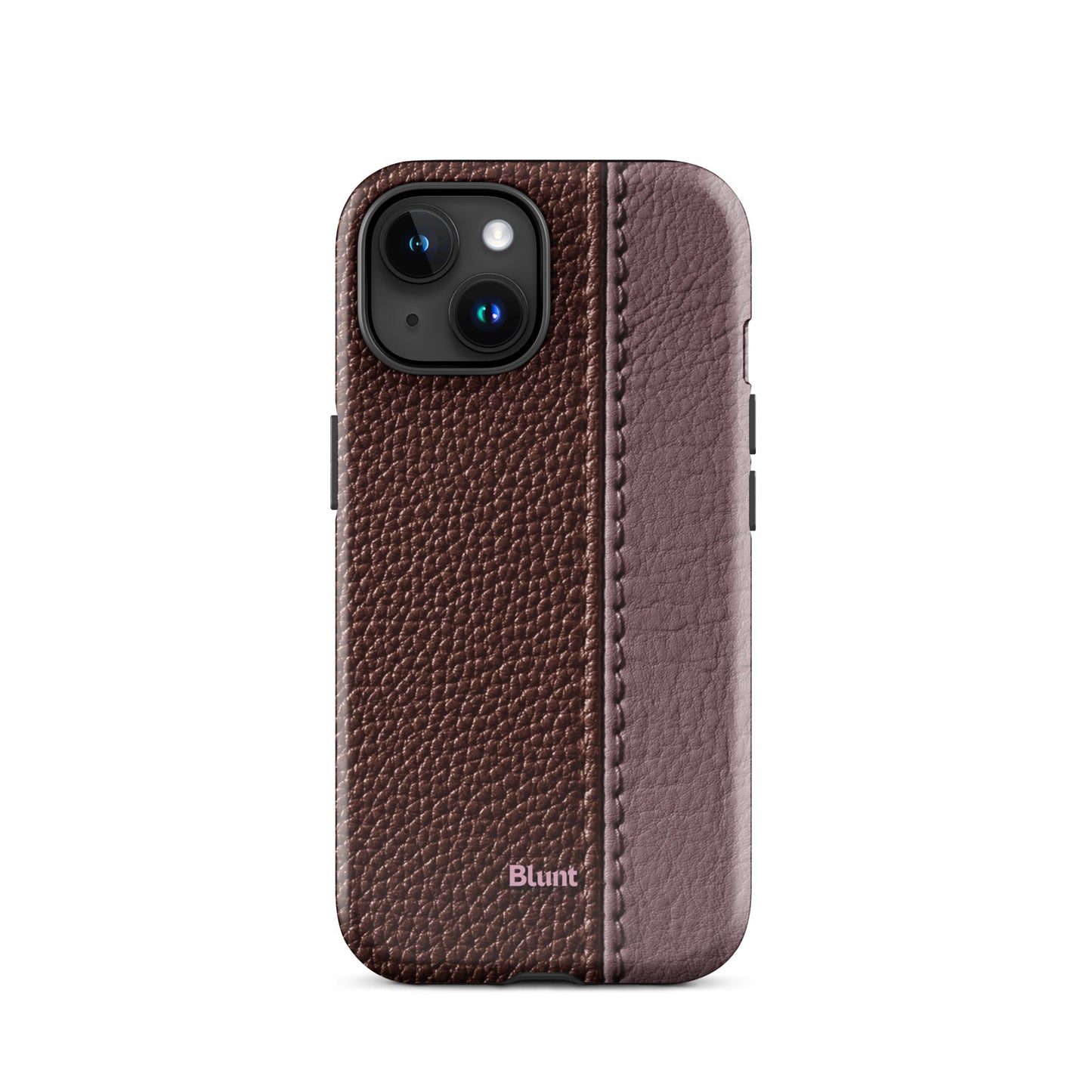 Maroon Grain iPhone Case - Blunt Cases