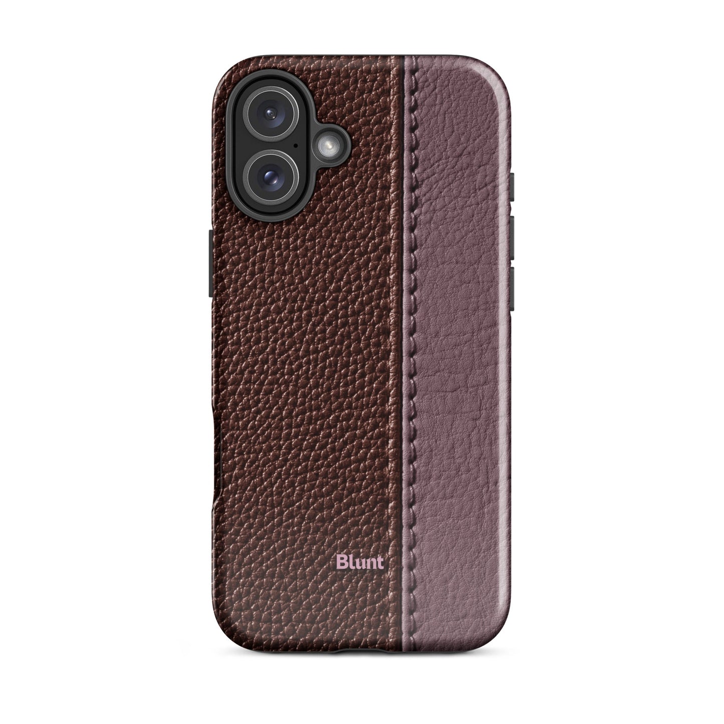 Maroon Grain iPhone Case - Blunt Cases