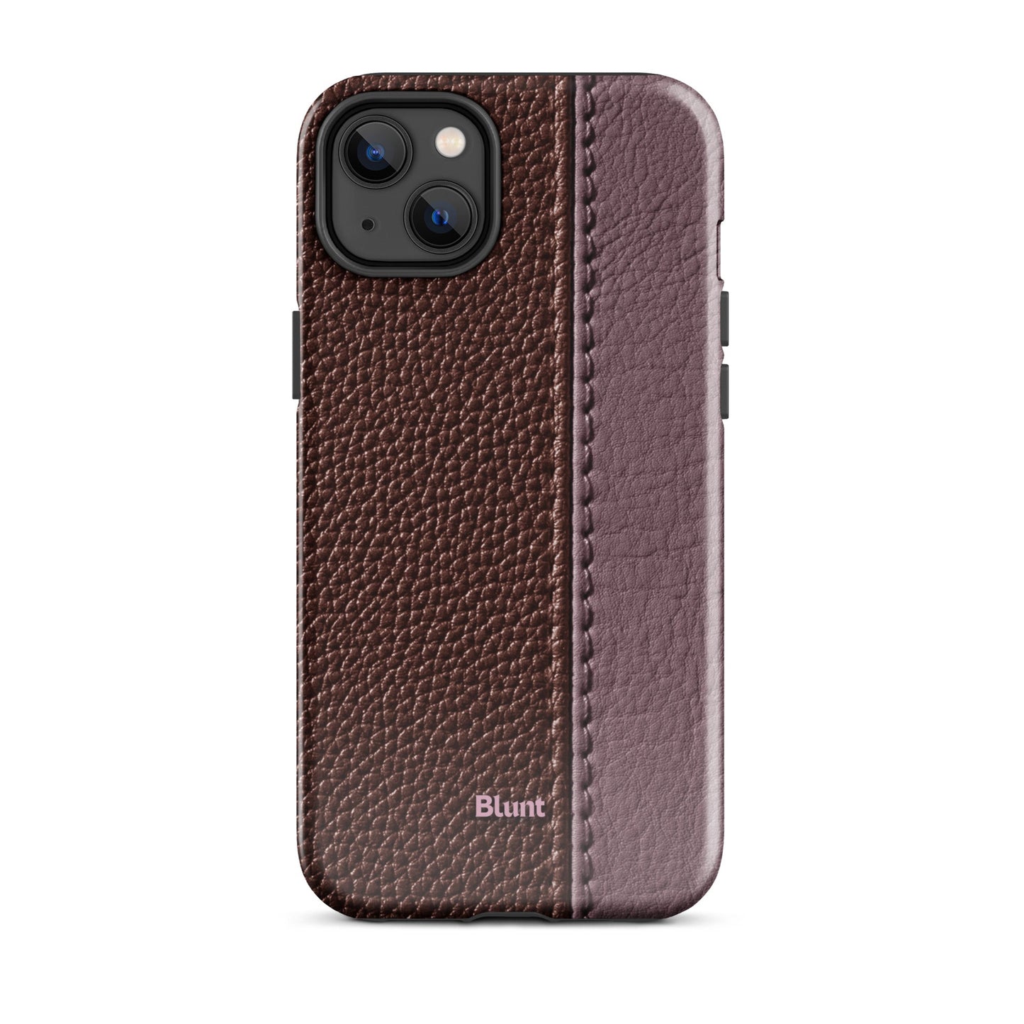 Maroon Grain iPhone Case - Blunt Cases