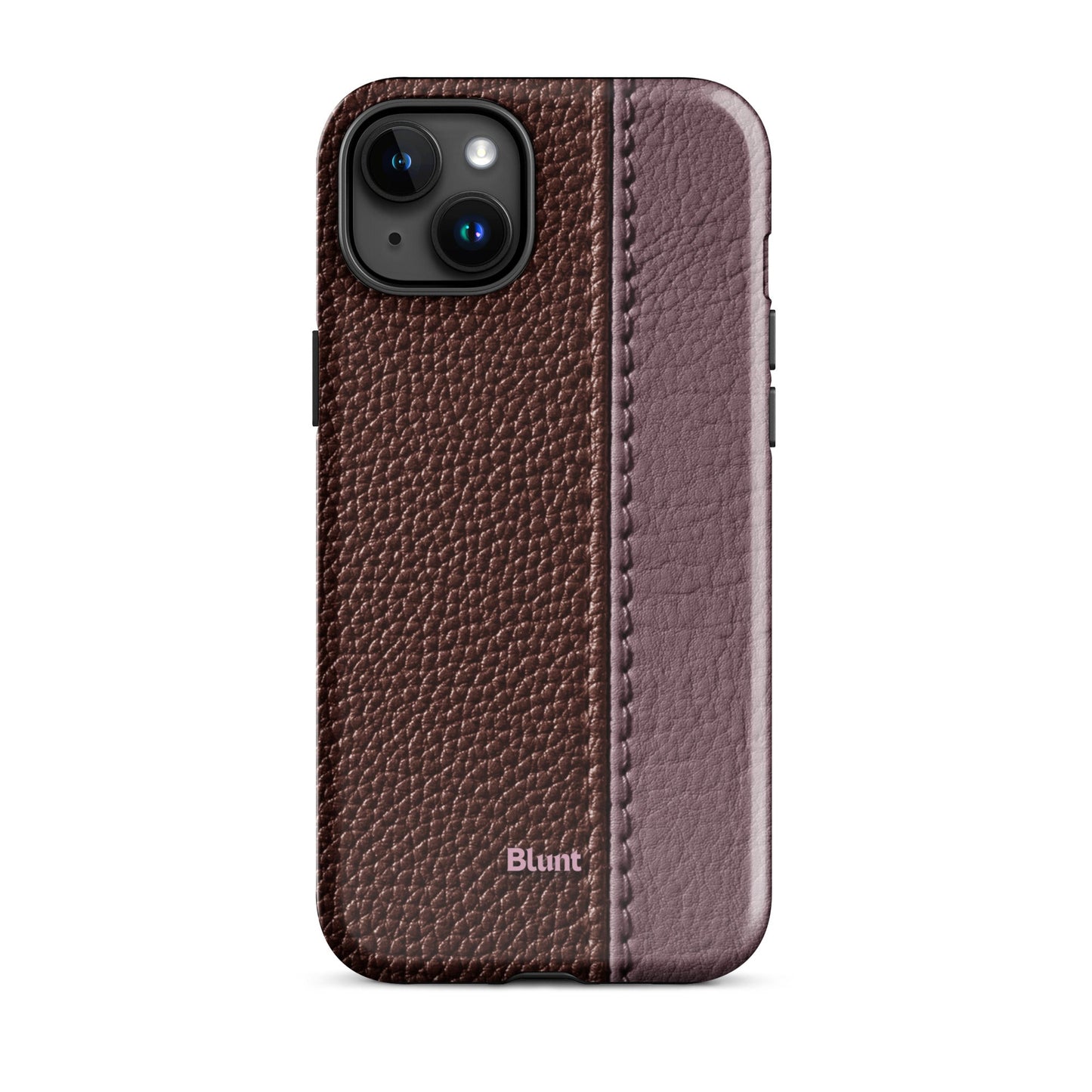 Maroon Grain iPhone Case - Blunt Cases