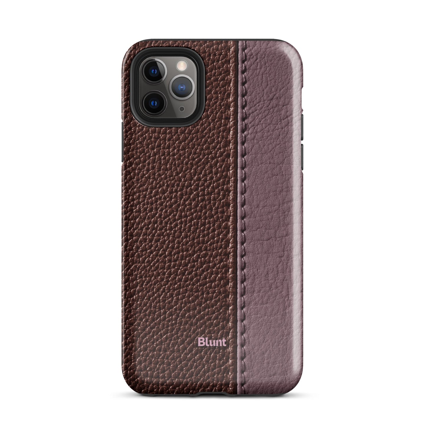 Maroon Grain iPhone Case - Blunt Cases