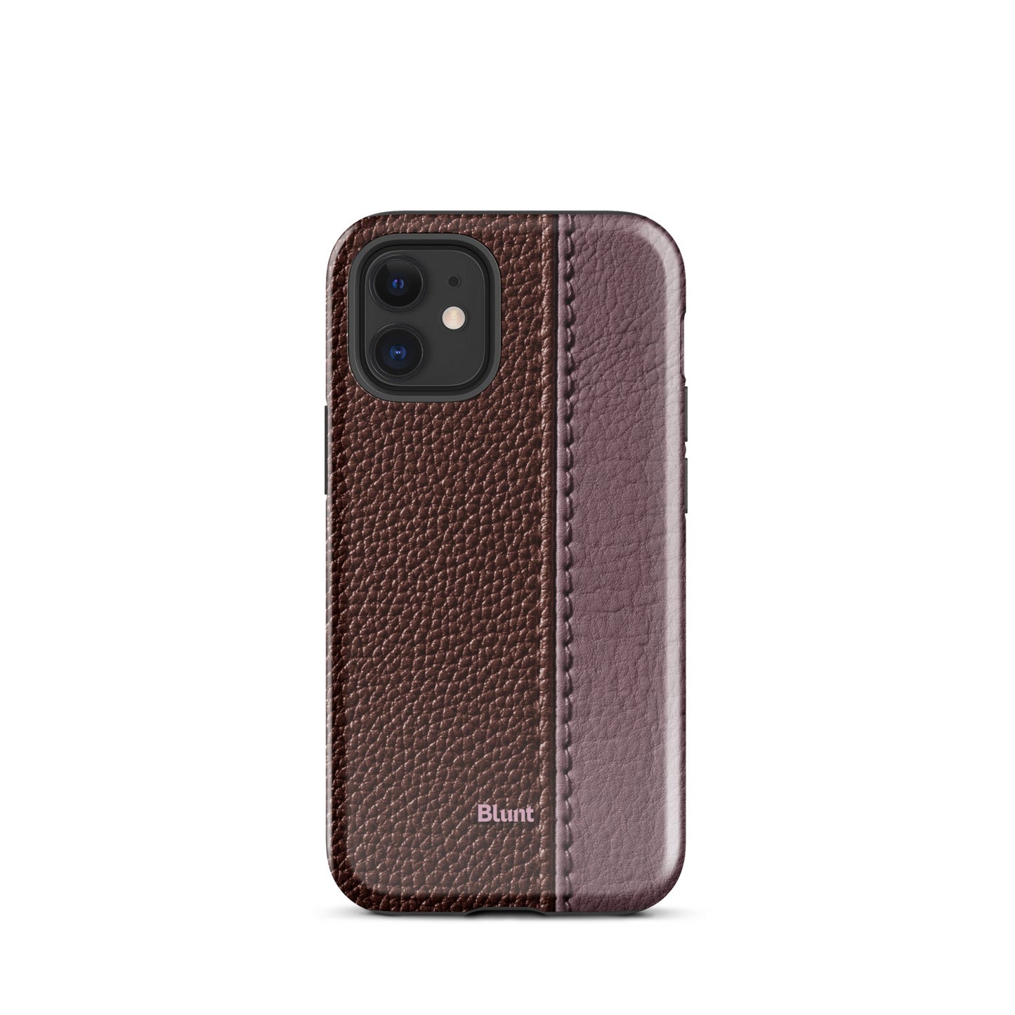Maroon Grain iPhone Case - Blunt Cases