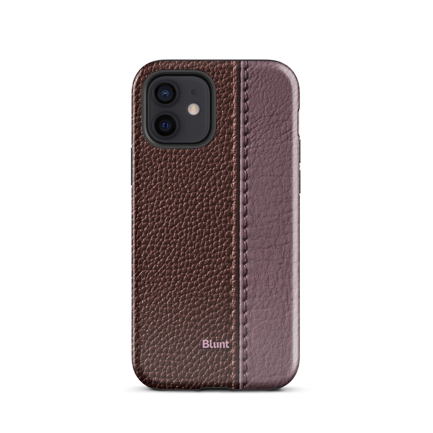 Maroon Grain iPhone Case - Blunt Cases