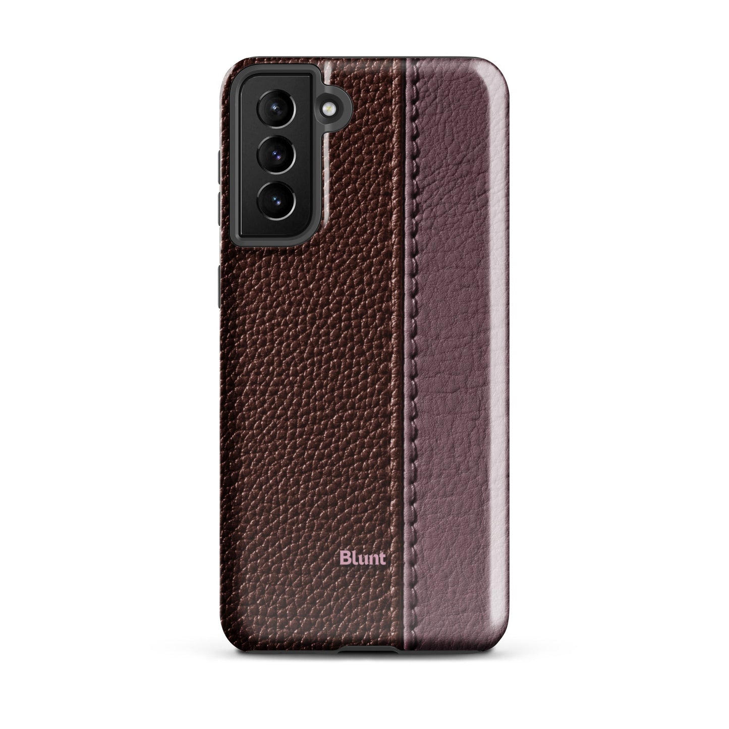Maroon Grain Samsung Case - Blunt Cases