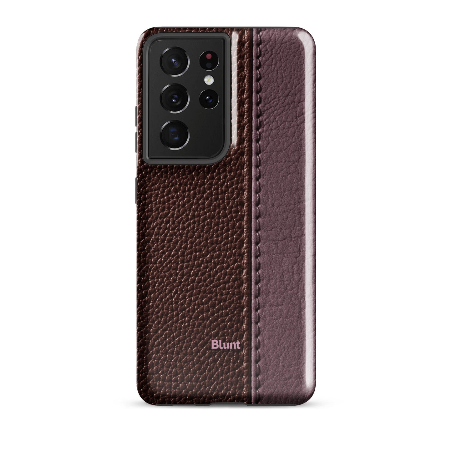 Maroon Grain Samsung Case - Blunt Cases