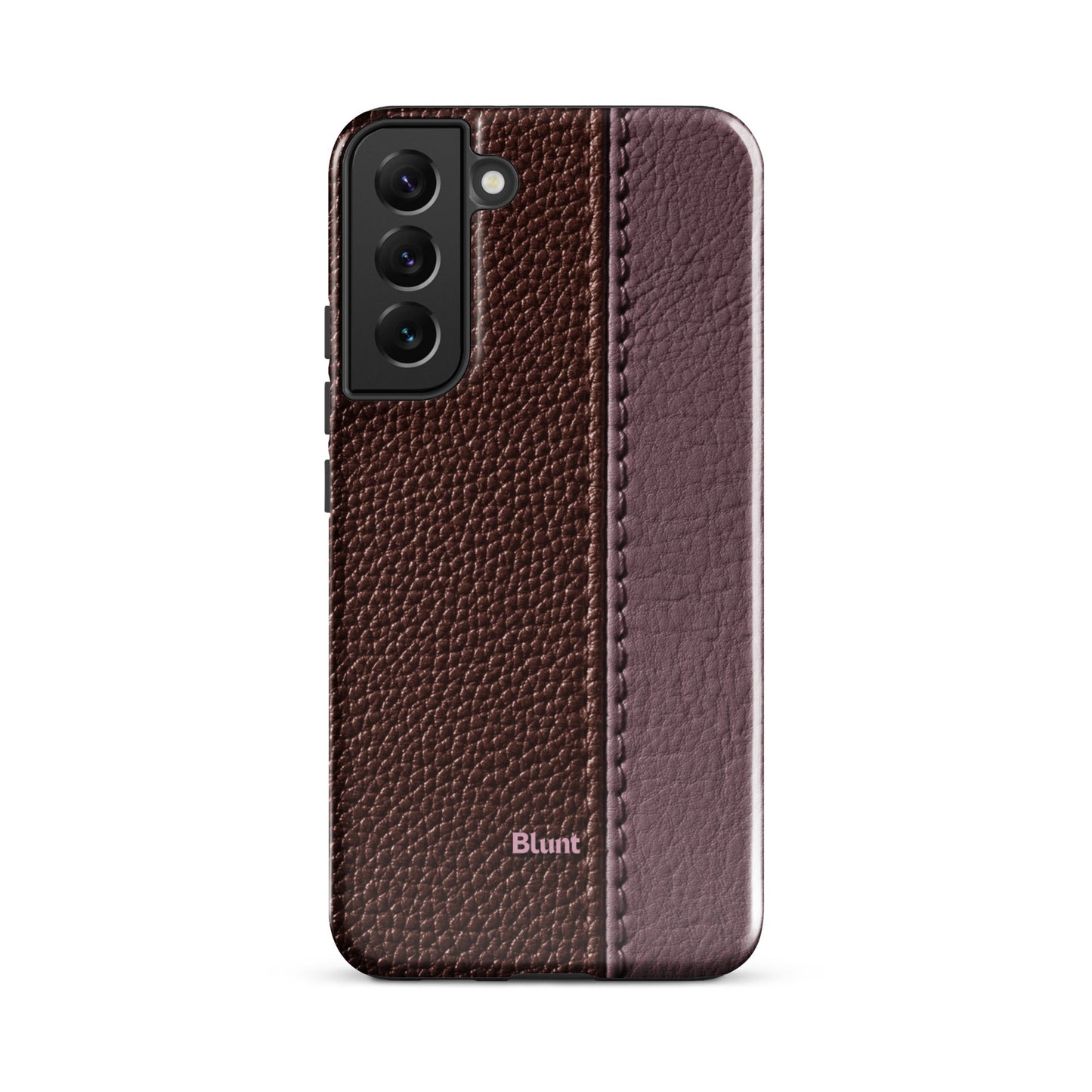 Maroon Grain Samsung Case - Blunt Cases