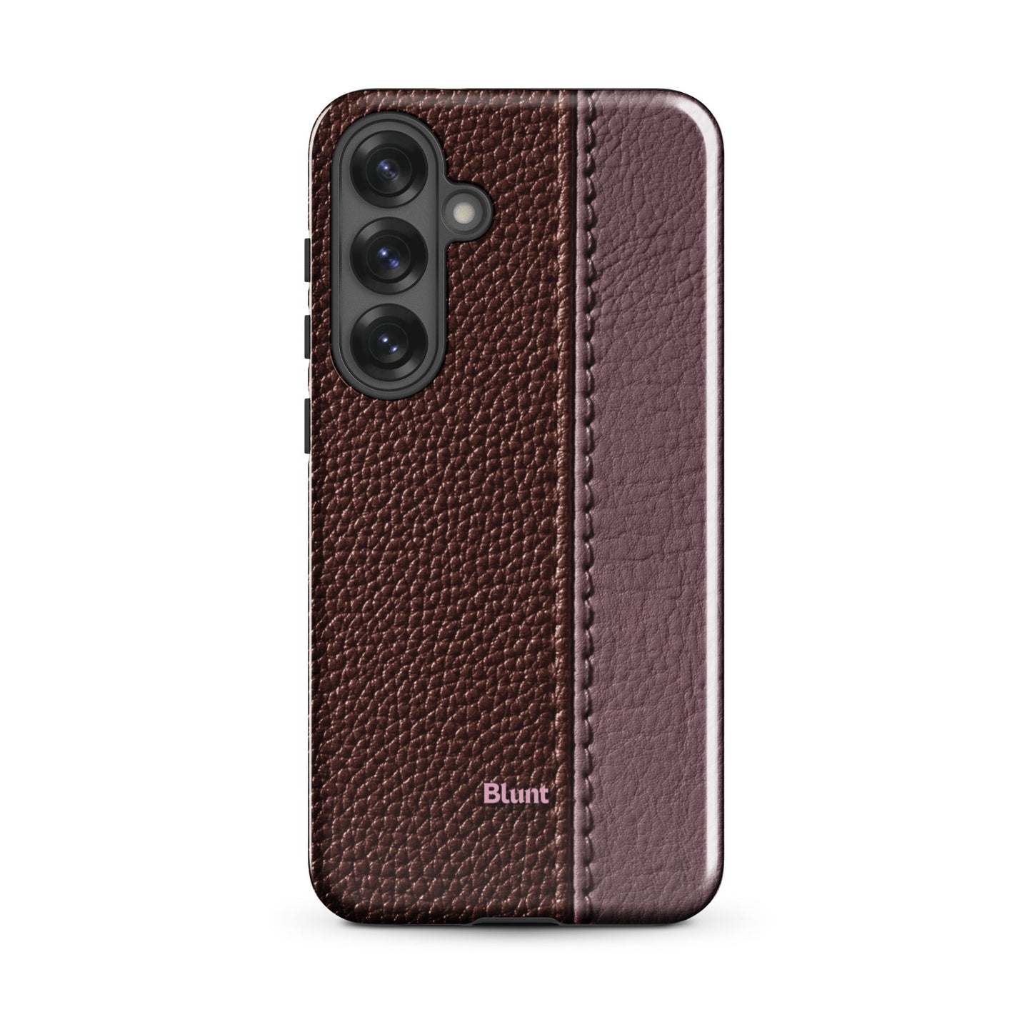 Maroon Grain Samsung Case - Blunt Cases