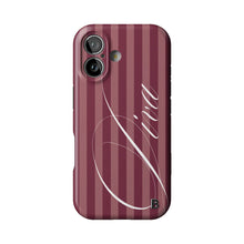 Maroon Retro Diva Statement iPhone Case