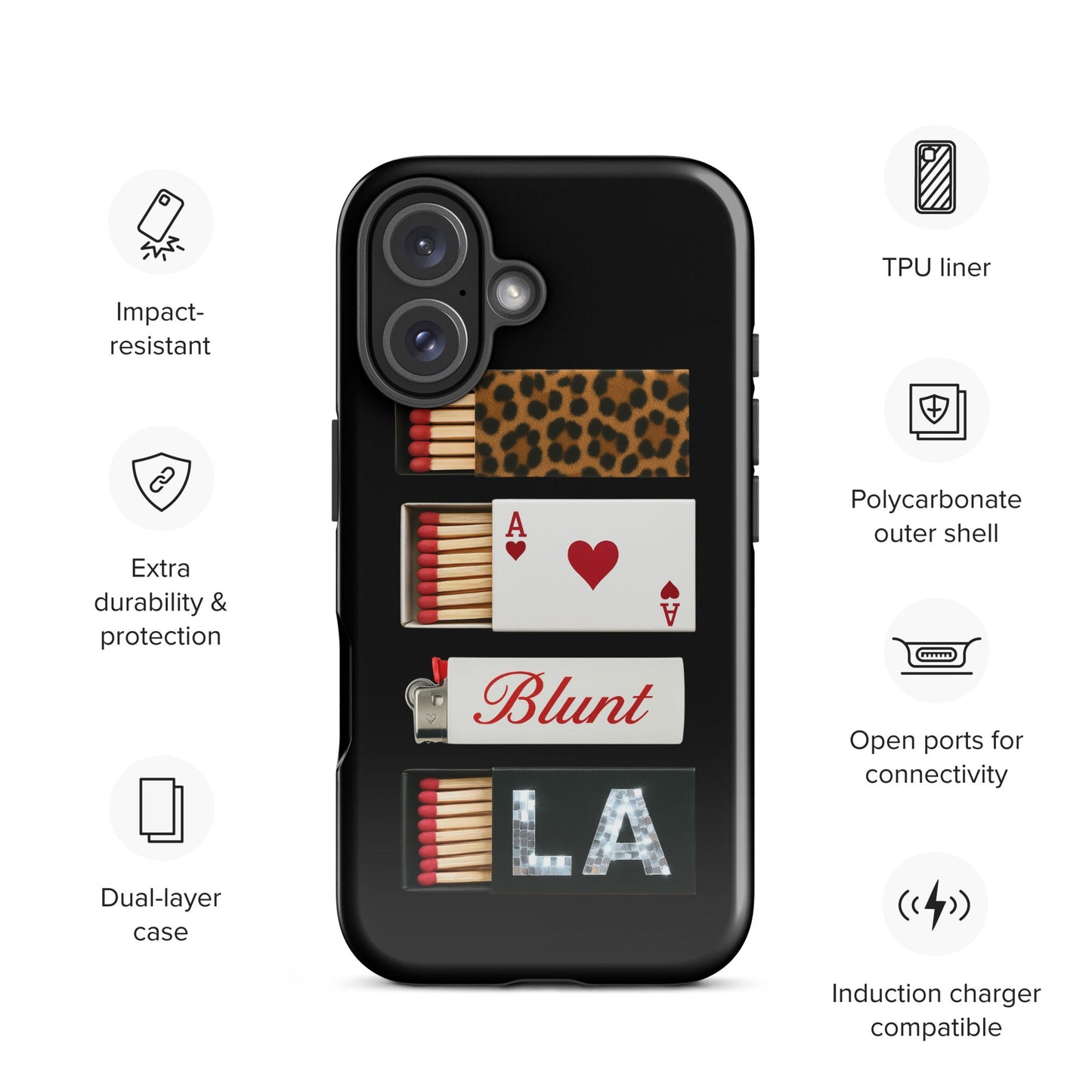 Match Me iPhone Case - Blunt Cases