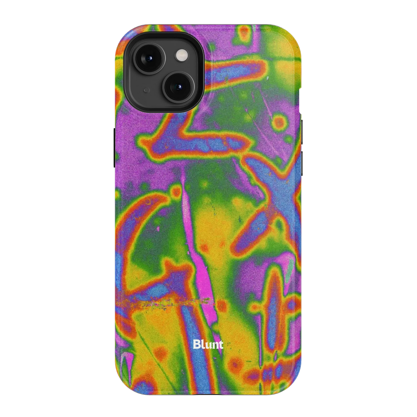 Neon Terrain iPhone Case