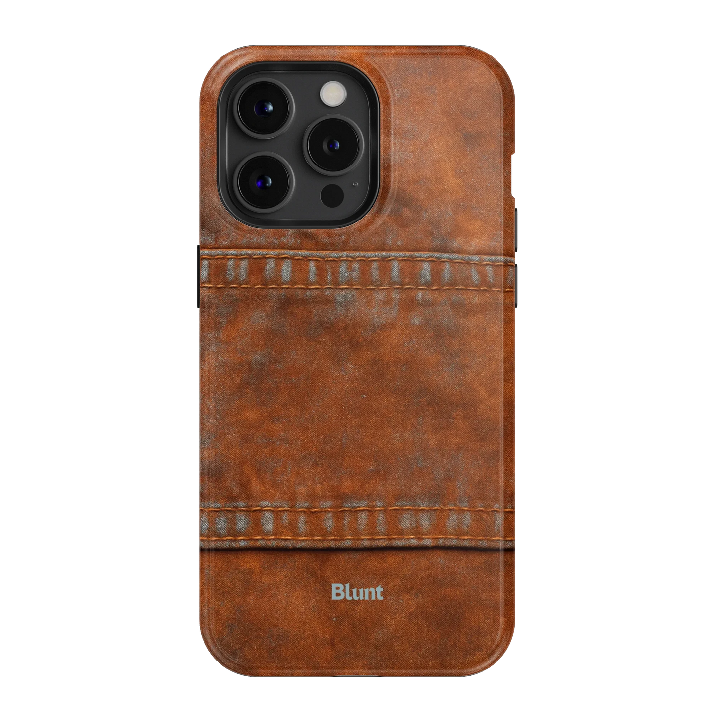 Chocolate Denim iPhone Case