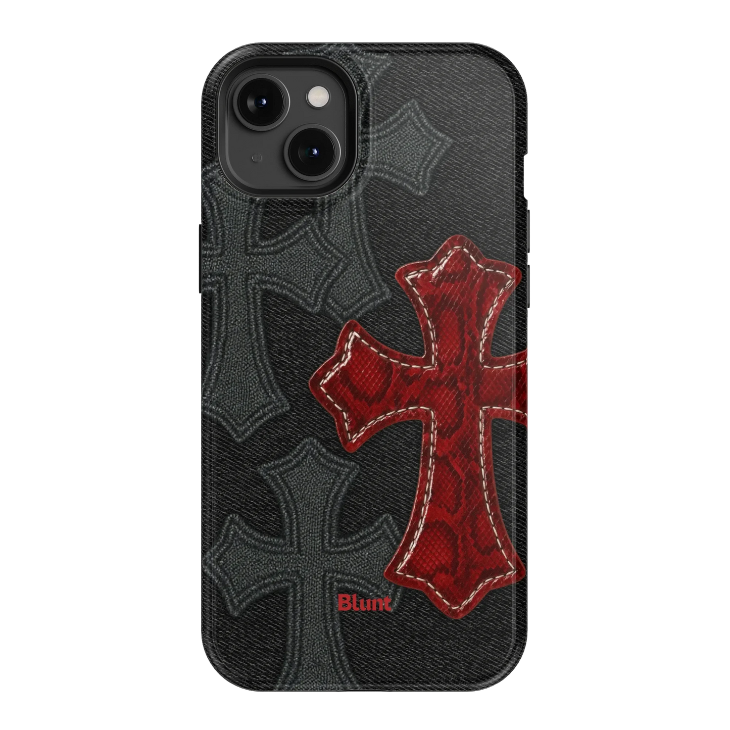 Crimson Cross iPhone Case