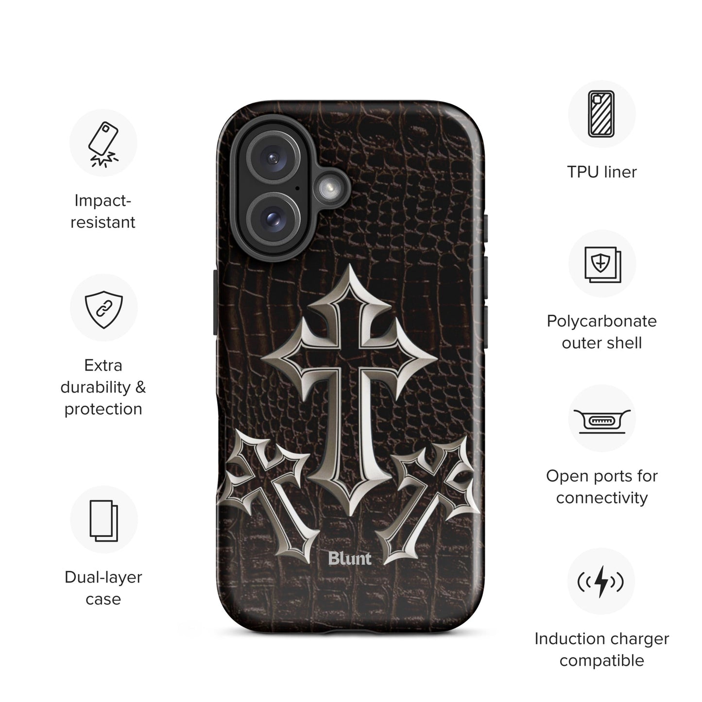 Midnight Trinity iPhone Case - Blunt Cases