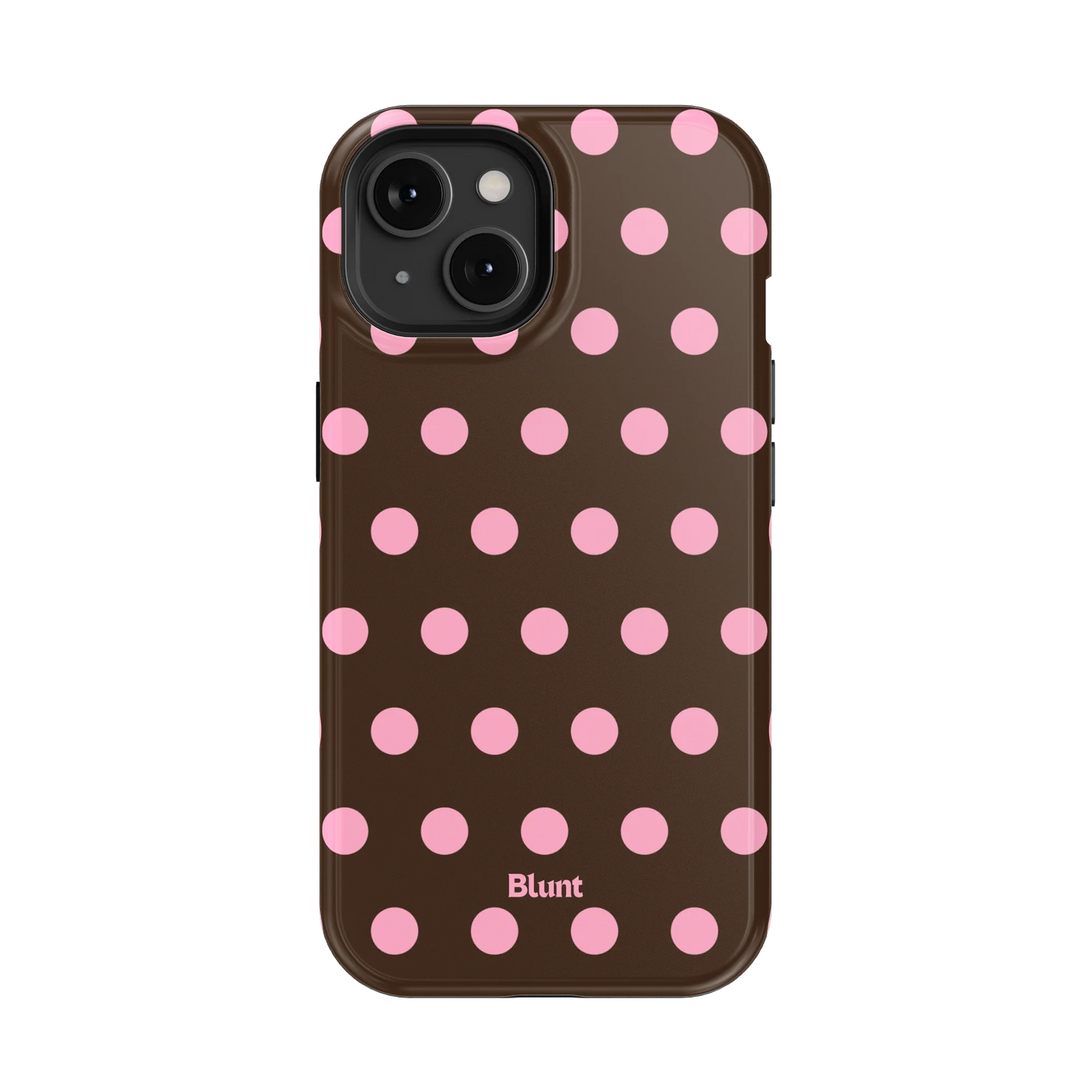 Chocolate Polka iPhone Case