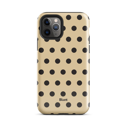 Mocha Dot iPhone Case - Blunt Cases