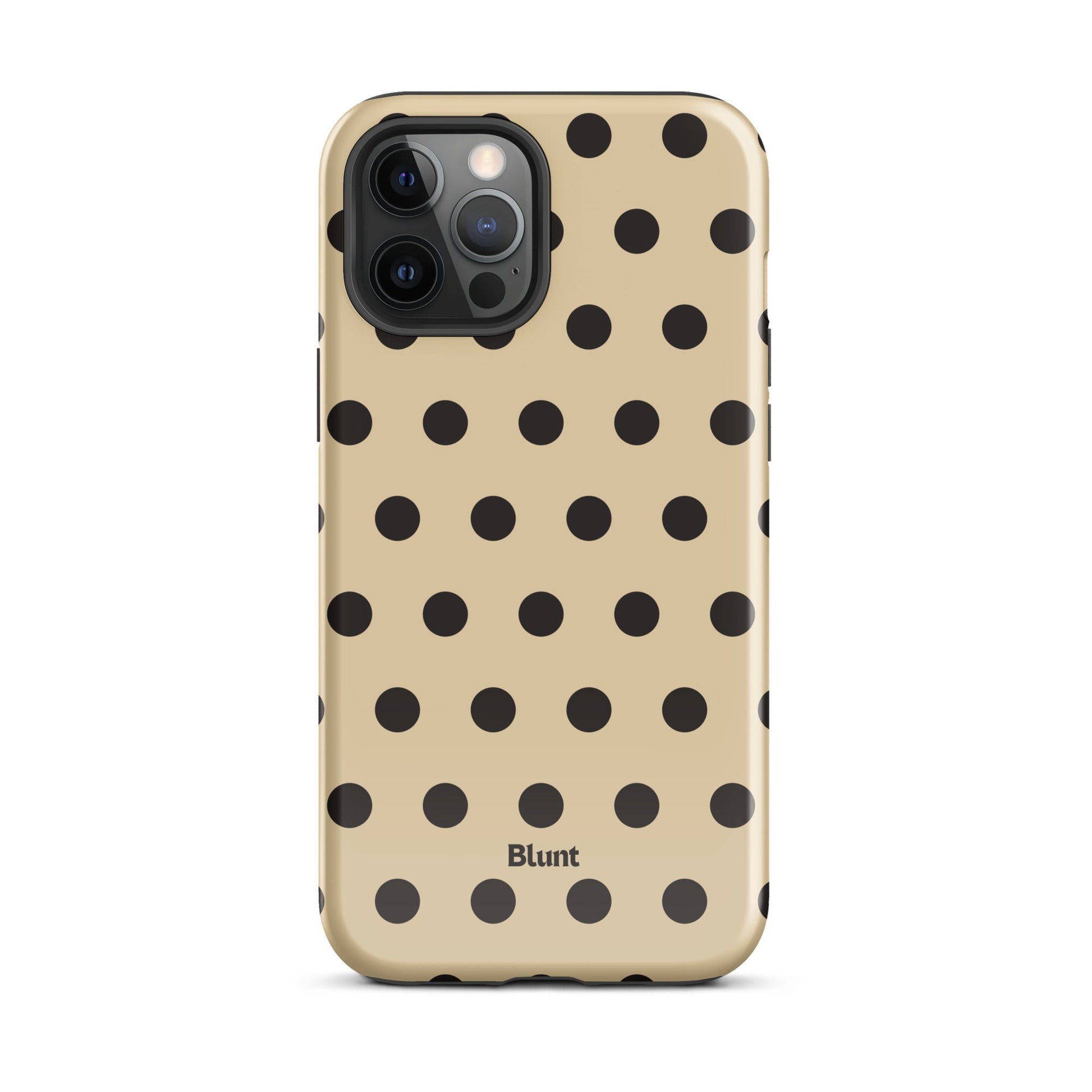 Mocha Dot iPhone Case - Blunt Cases