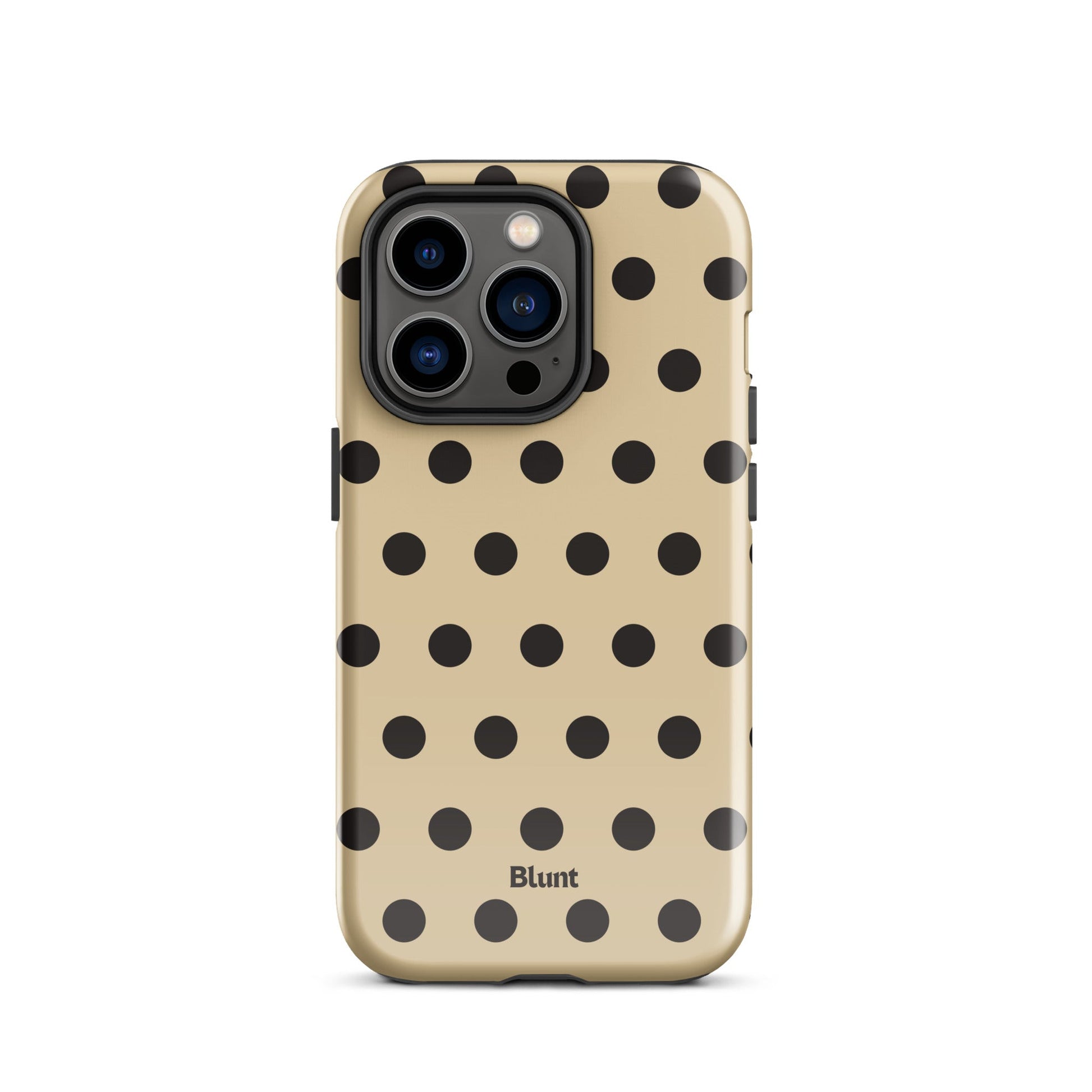 Mocha Dot iPhone Case - Blunt Cases