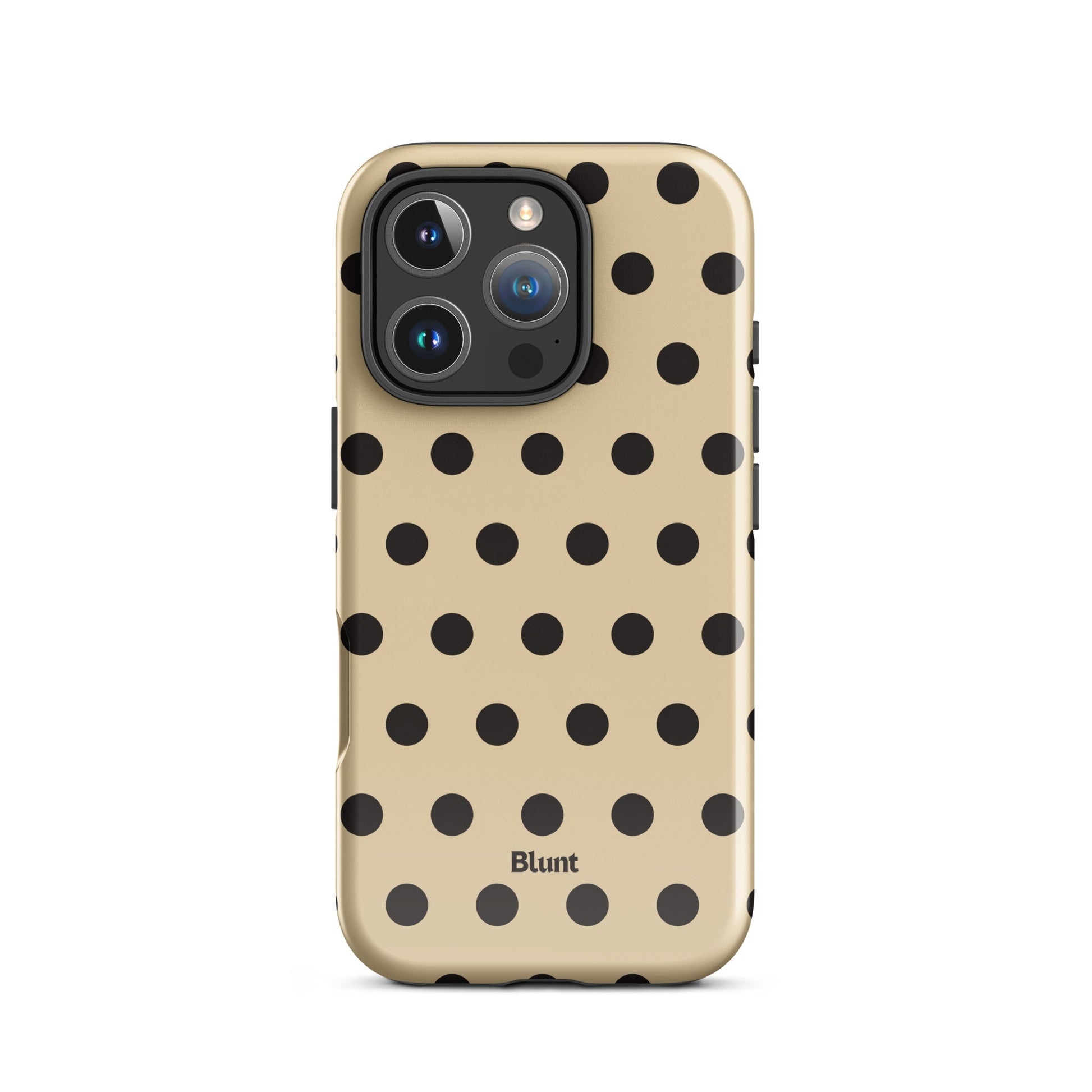 Mocha Dot iPhone Case - Blunt Cases