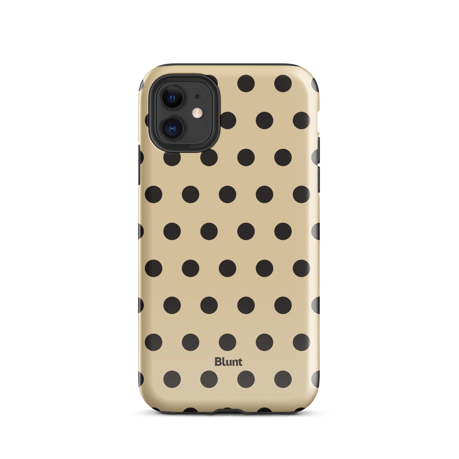 Mocha Dot iPhone Case - Blunt Cases