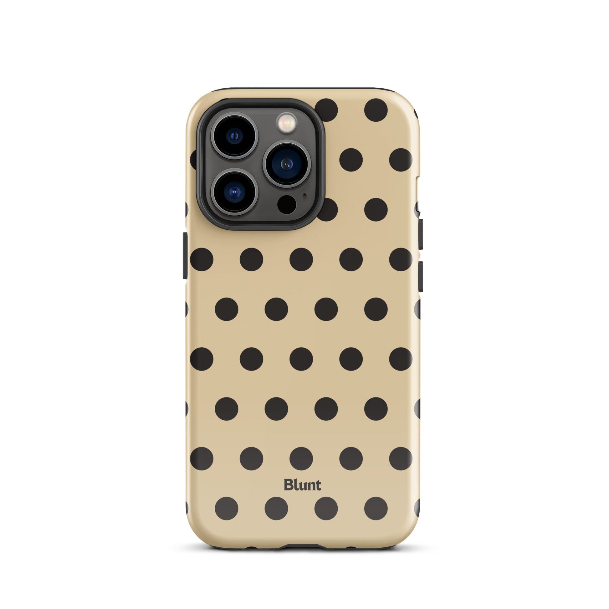 Mocha Dot iPhone Case - Blunt Cases