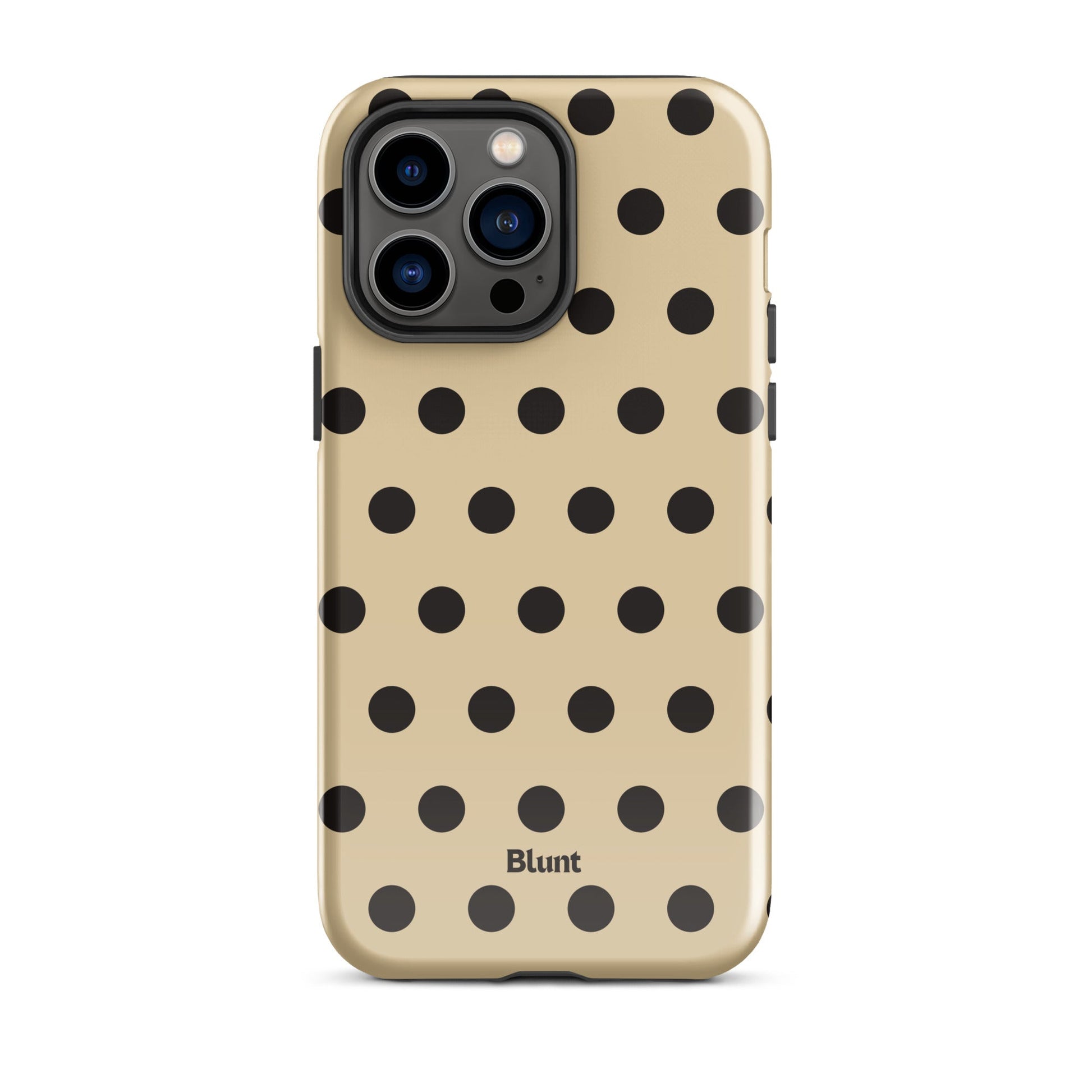 Mocha Dot iPhone Case - Blunt Cases