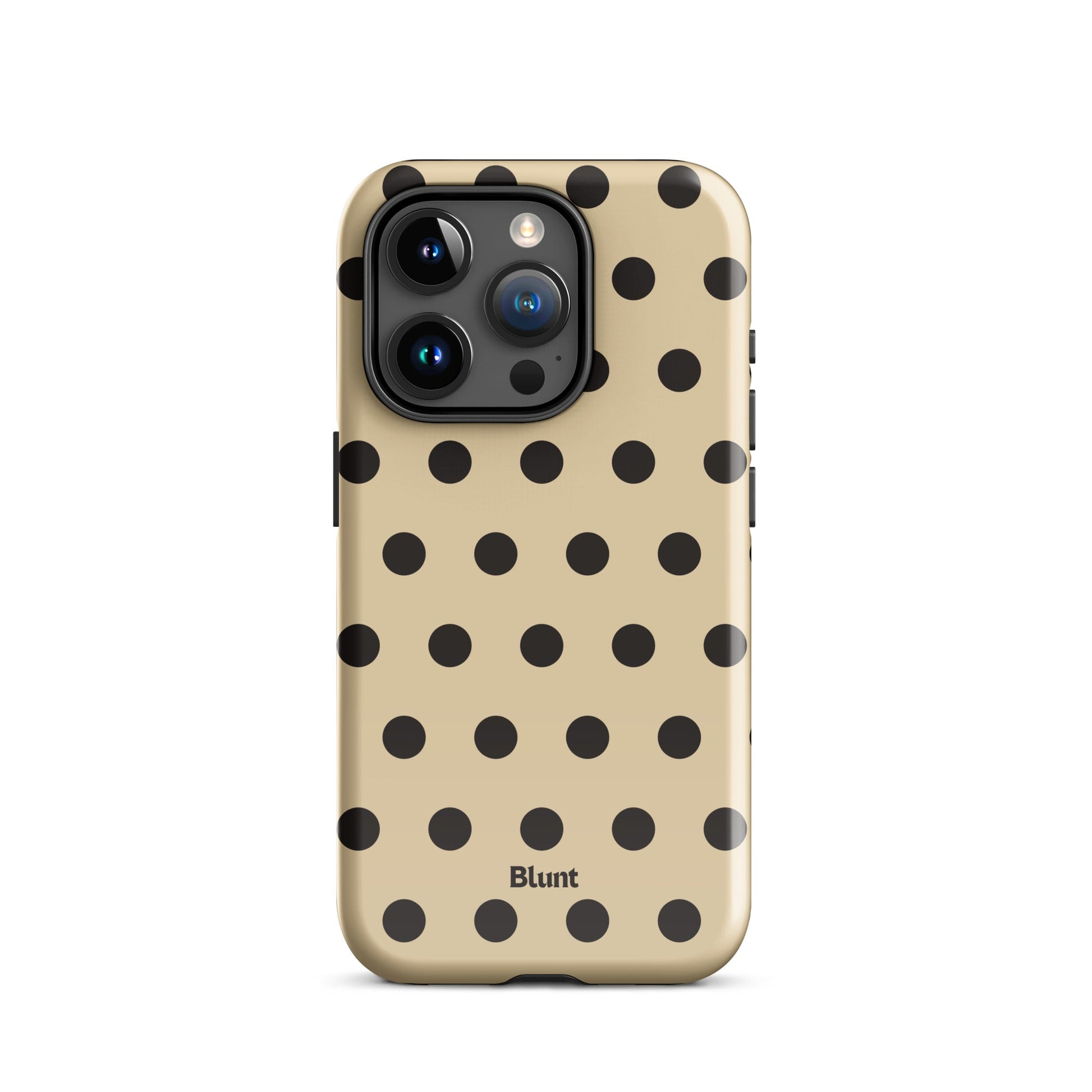 Mocha Dot iPhone Case - Blunt Cases