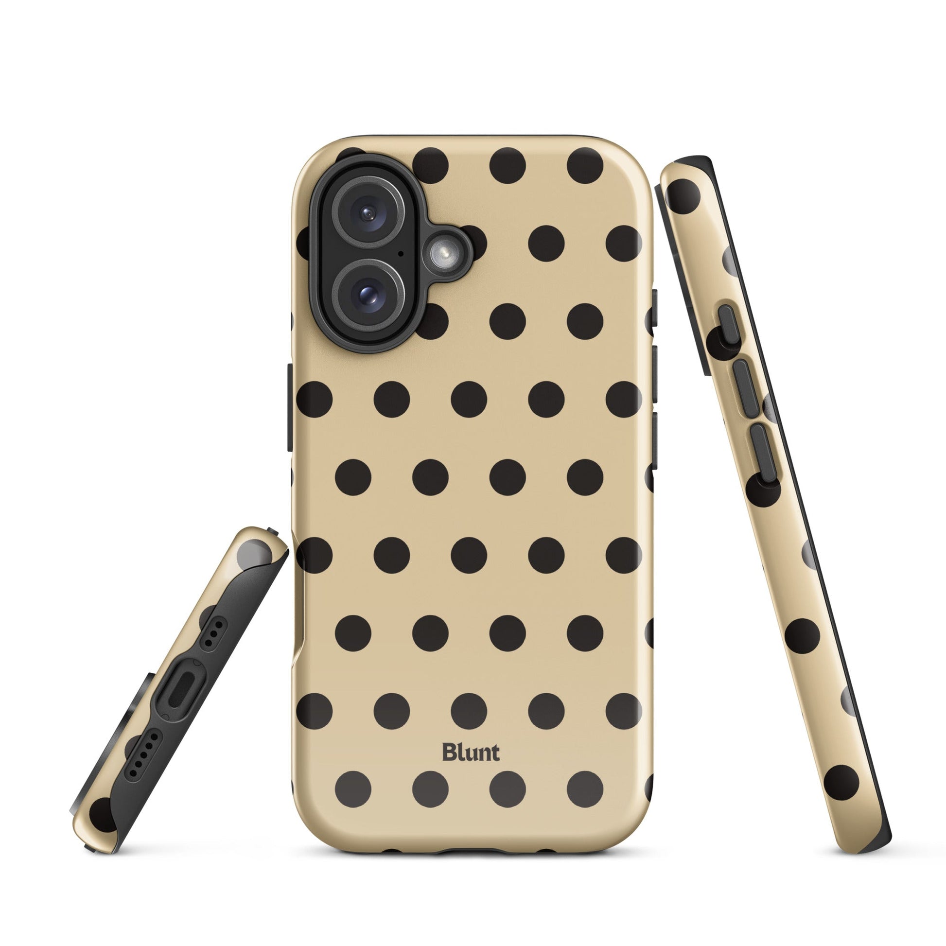 Mocha Dot iPhone Case - Blunt Cases