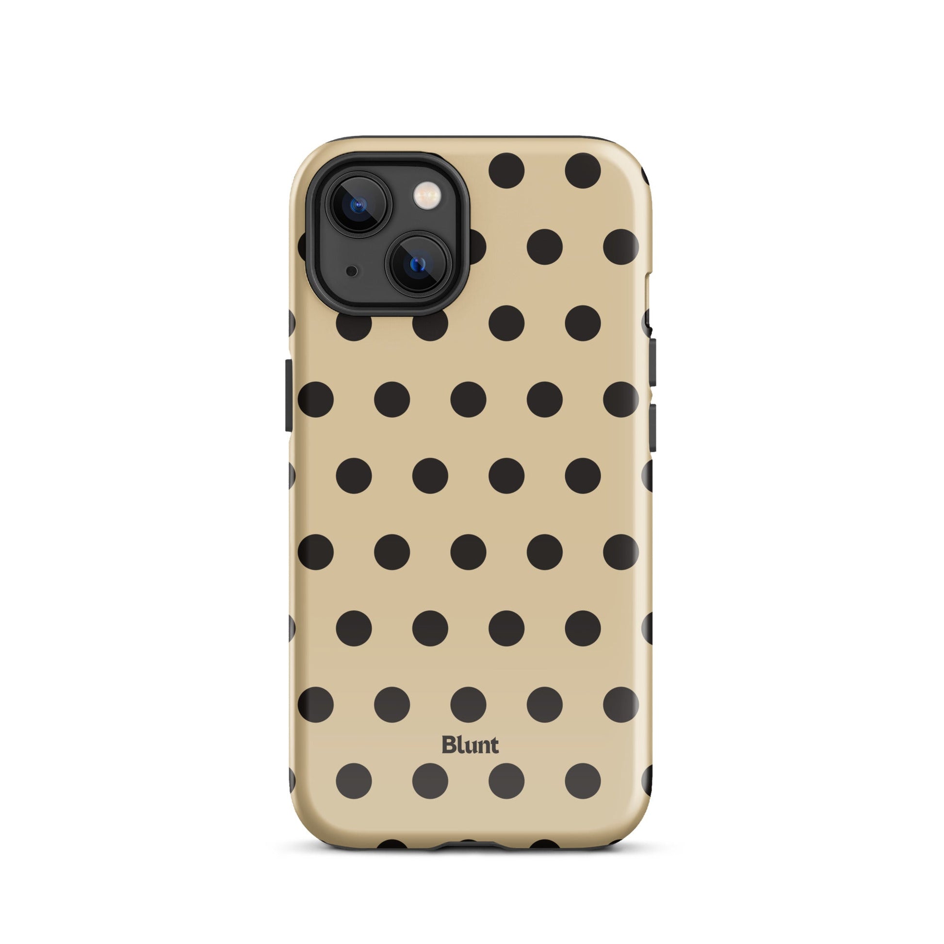 Mocha Dot iPhone Case - Blunt Cases