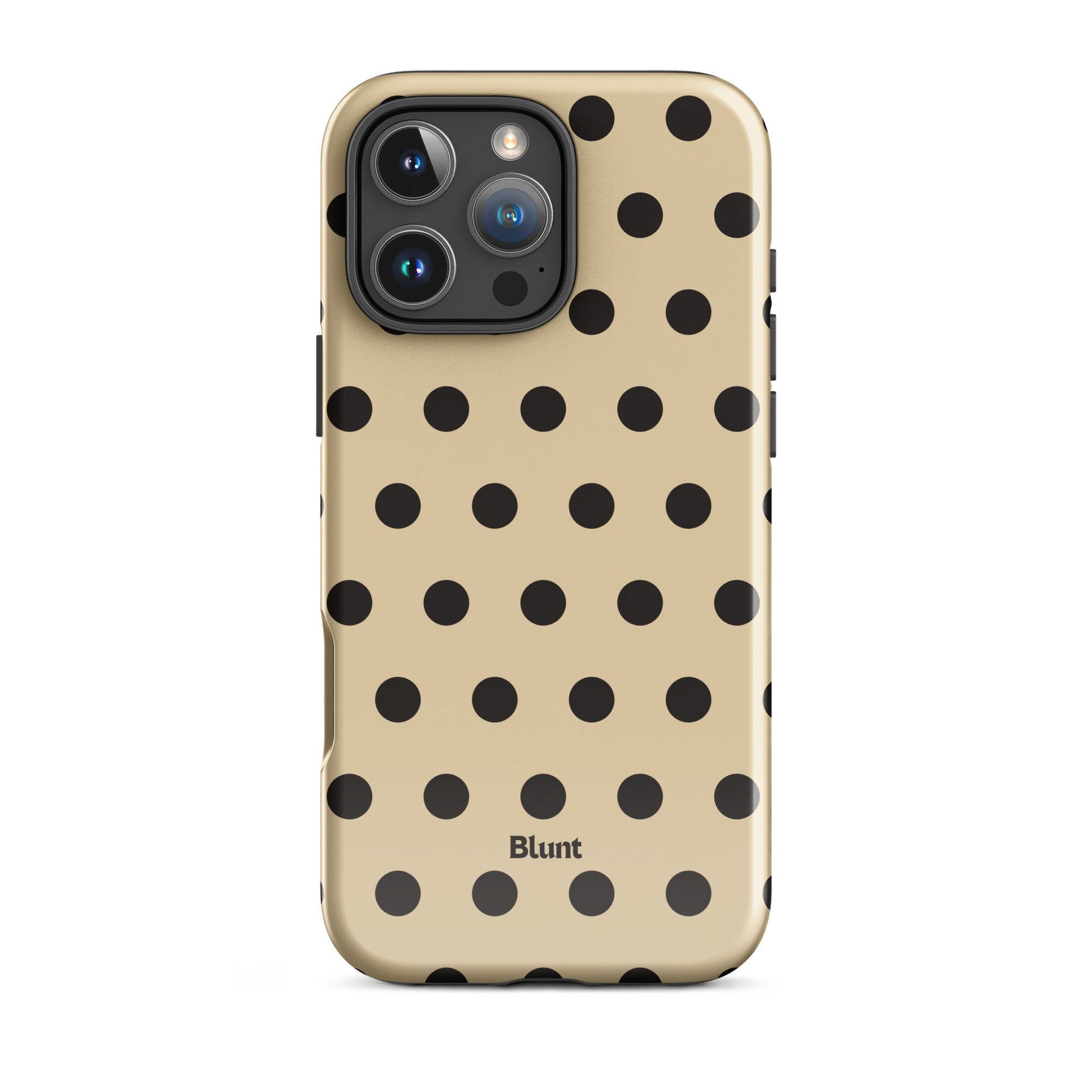 Mocha Dot iPhone Case - Blunt Cases