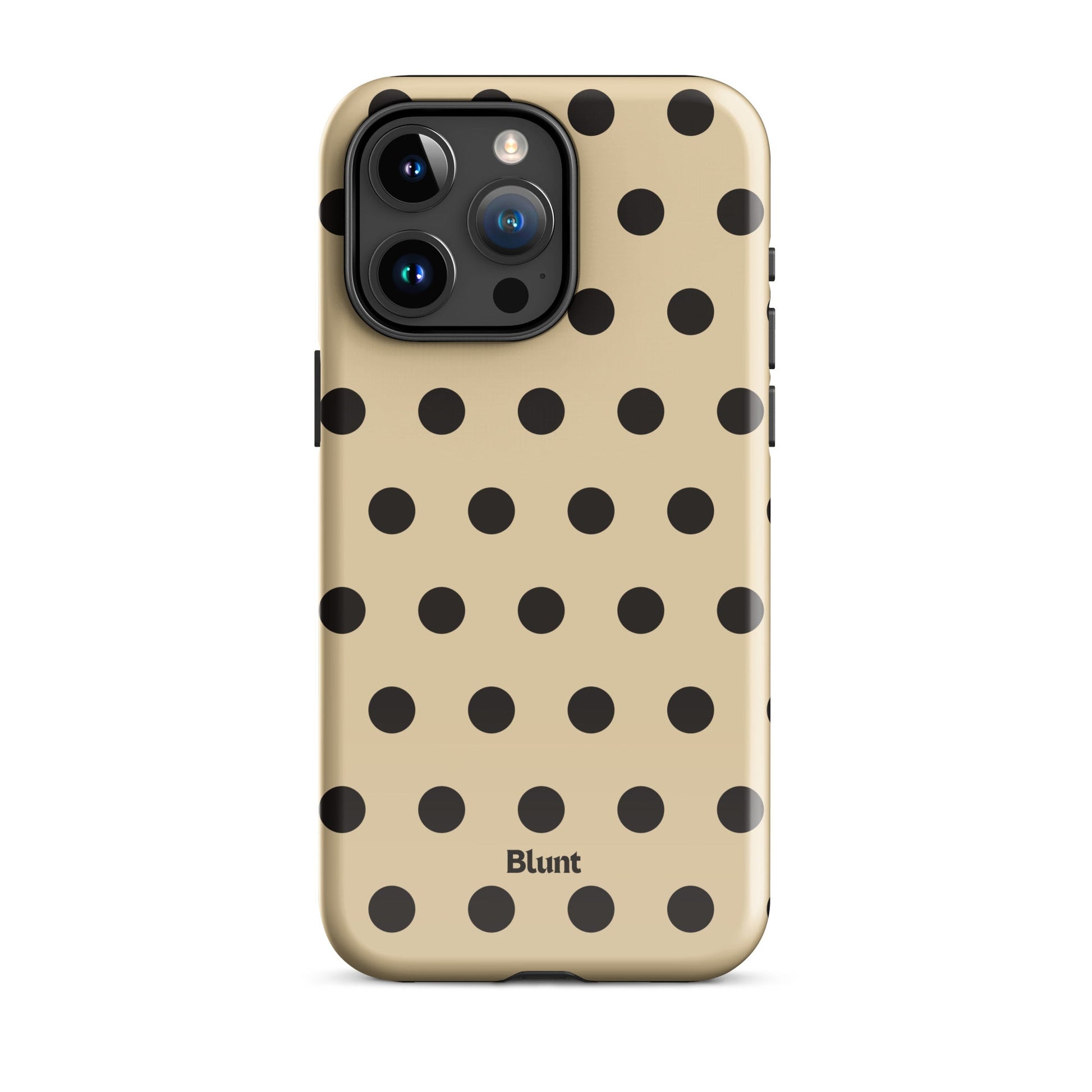 Mocha Dot iPhone Case - Blunt Cases