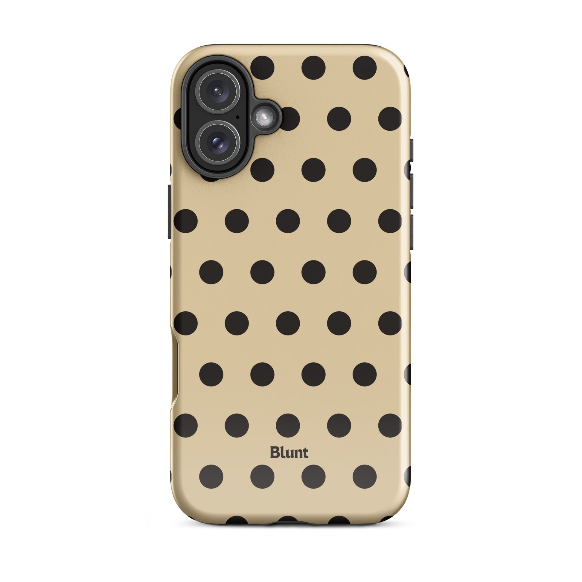Mocha Dot iPhone Case - Blunt Cases