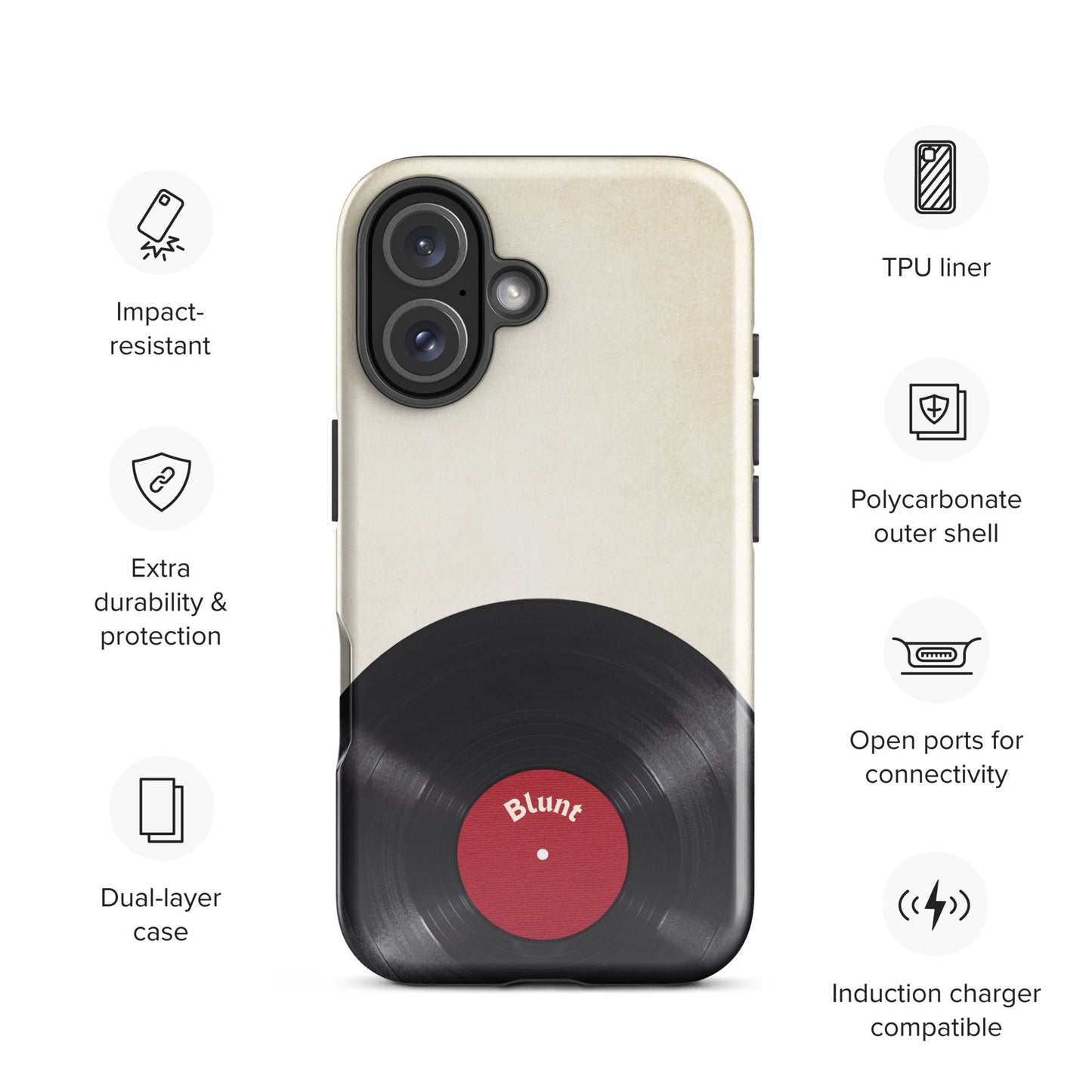 Mono Groove iPhone Case - Blunt Cases