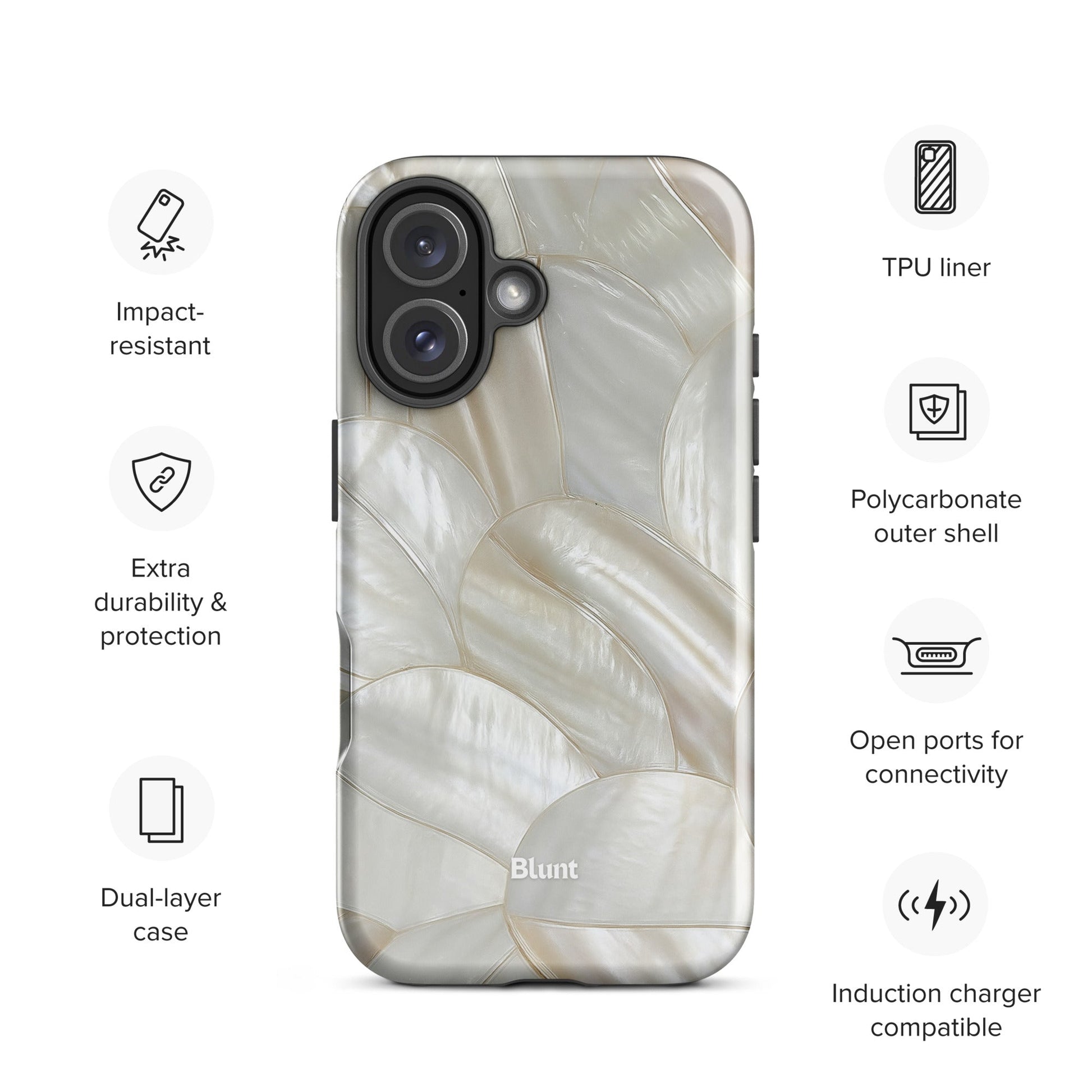 Mother of Pearl iPhone Case - Blunt Cases
