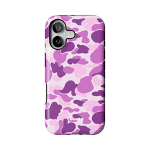Purple Camo iPhone Case