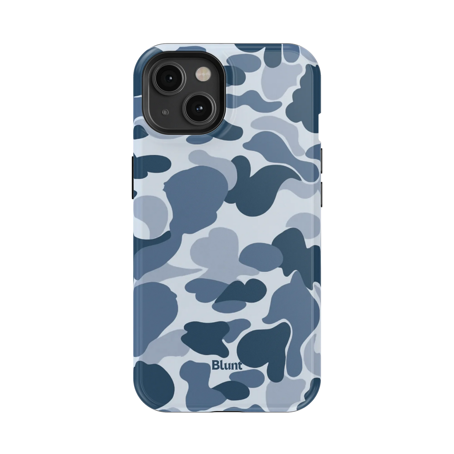 Bluish Camo iPhone Case