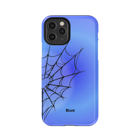 Blue Web iPhone Case