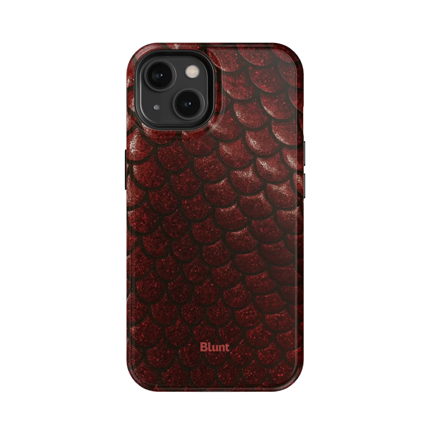 Crimson Depth iPhone Case