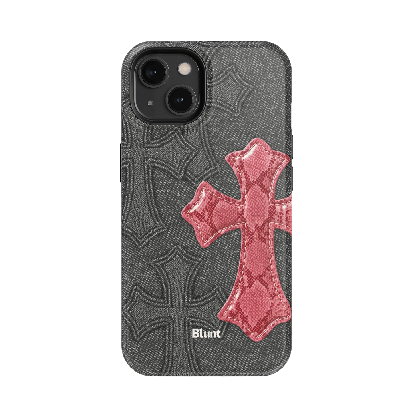 Pinkscale Cross iPhone Case