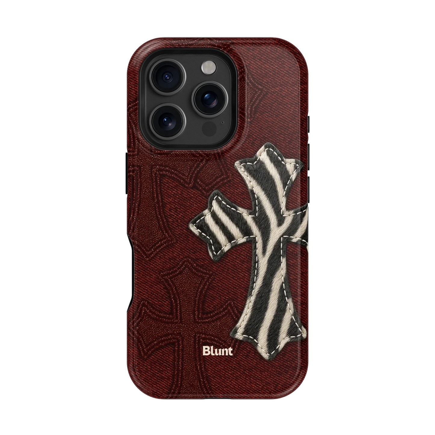 Zebrascale Cross iPhone Case