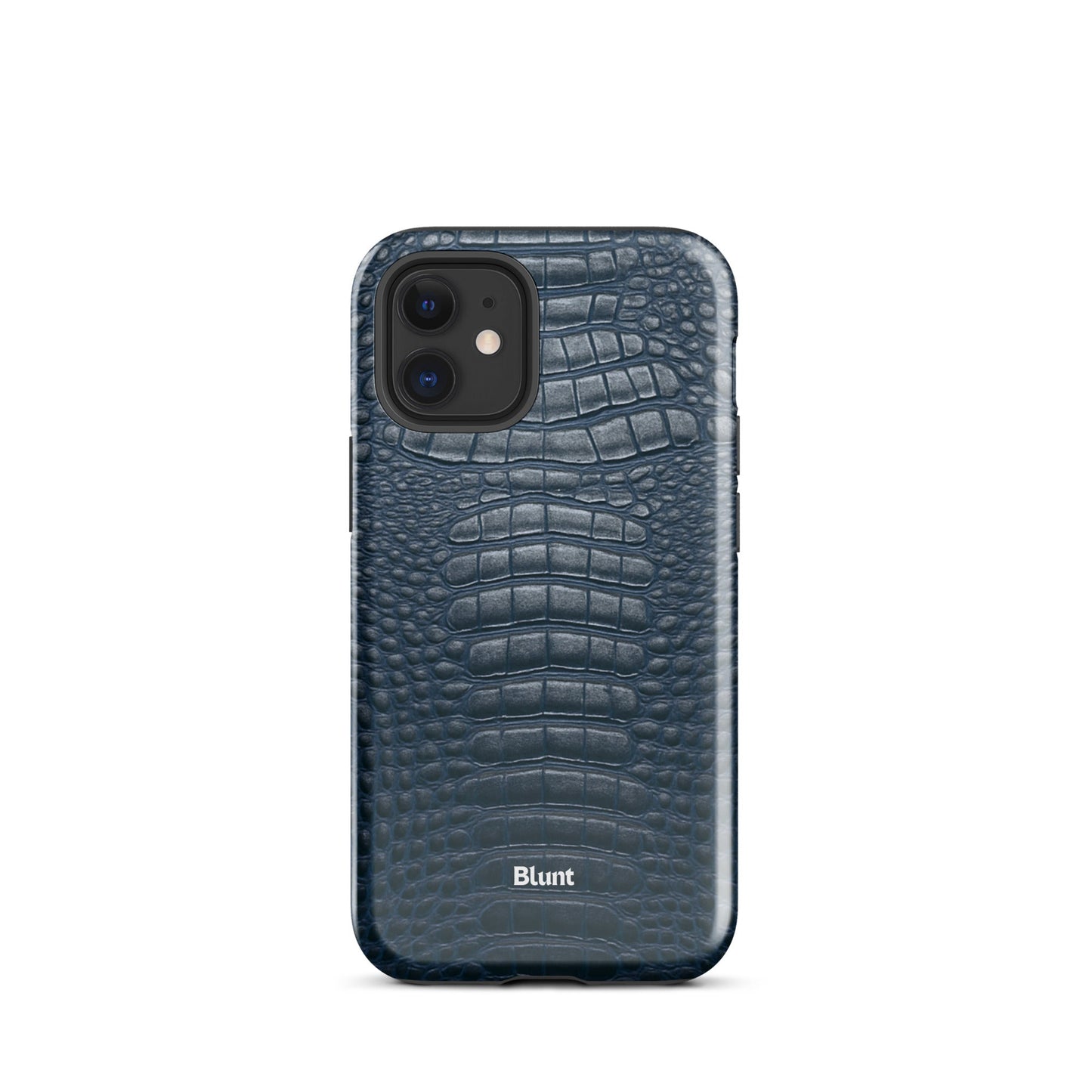 Navy Croc iPhone Case - Blunt Cases