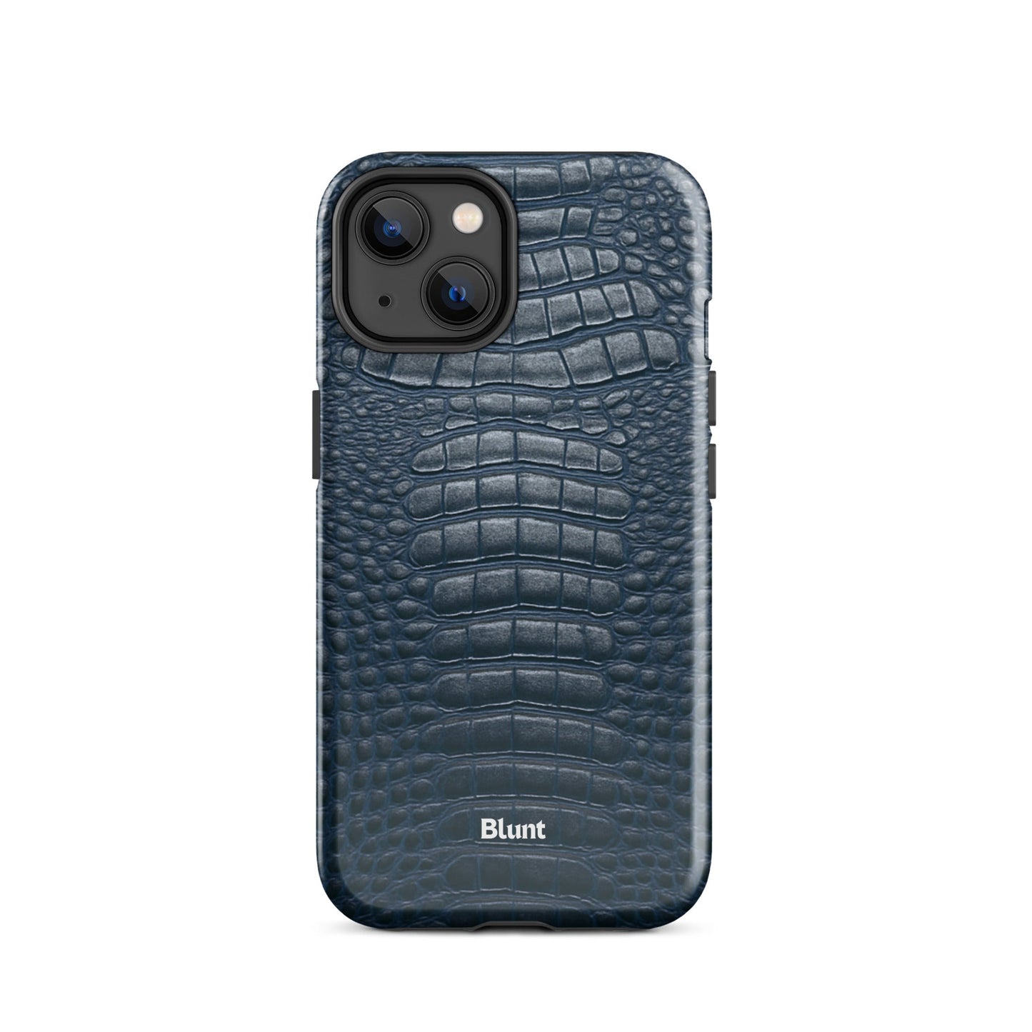 Navy Croc iPhone Case - Blunt Cases