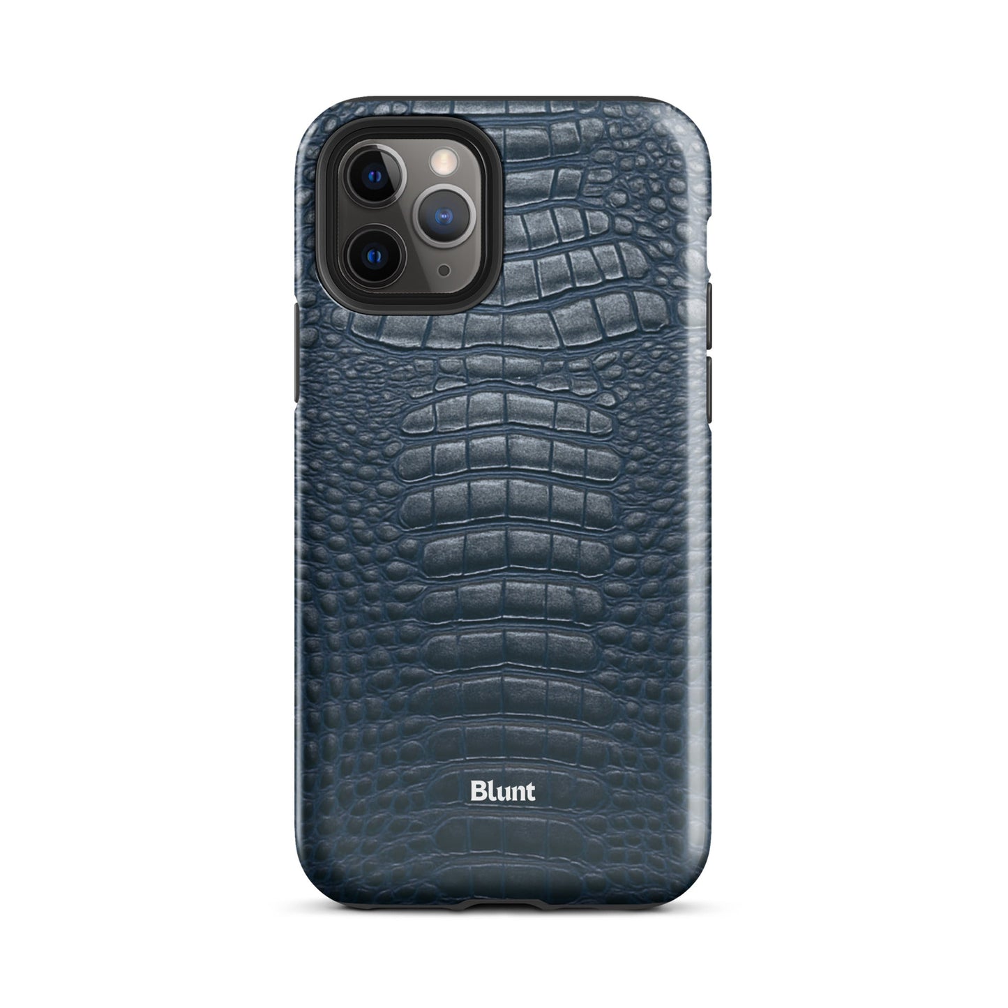 Navy Croc iPhone Case - Blunt Cases