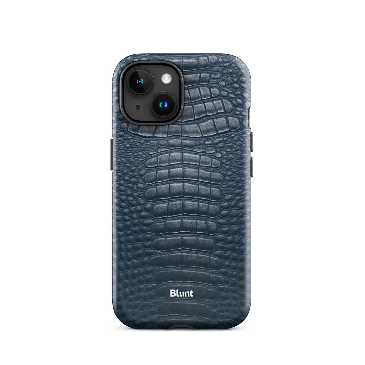 Navy Croc iPhone Case - Blunt Cases
