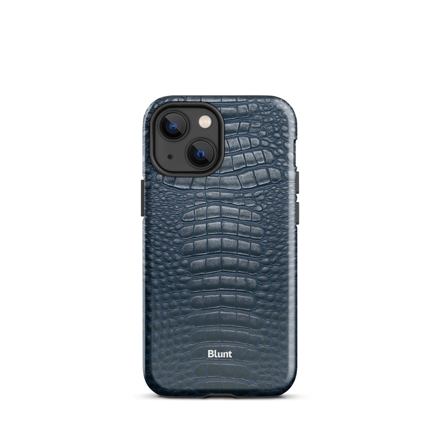 Navy Croc iPhone Case - Blunt Cases