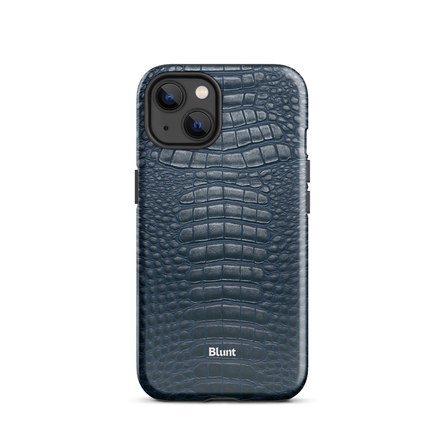 Navy Croc iPhone Case - Blunt Cases