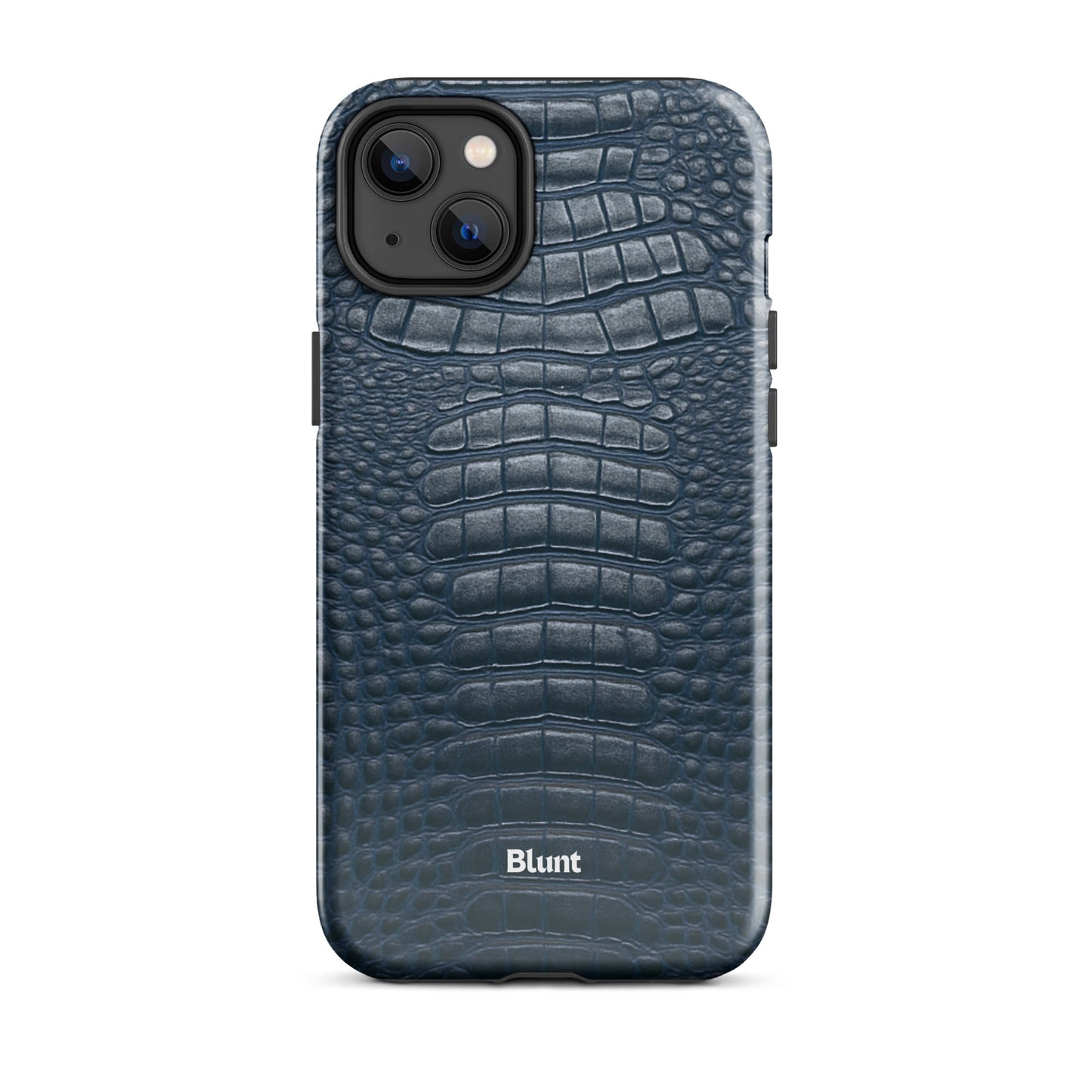 Navy Croc iPhone Case - Blunt Cases