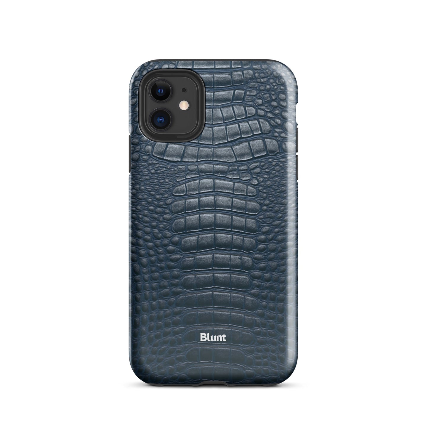 Navy Croc iPhone Case - Blunt Cases