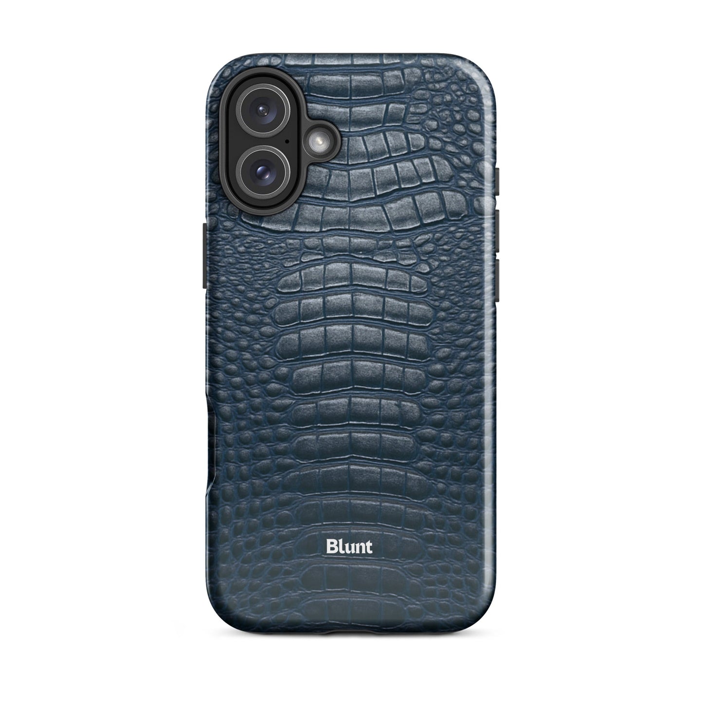 Navy Croc iPhone Case - Blunt Cases