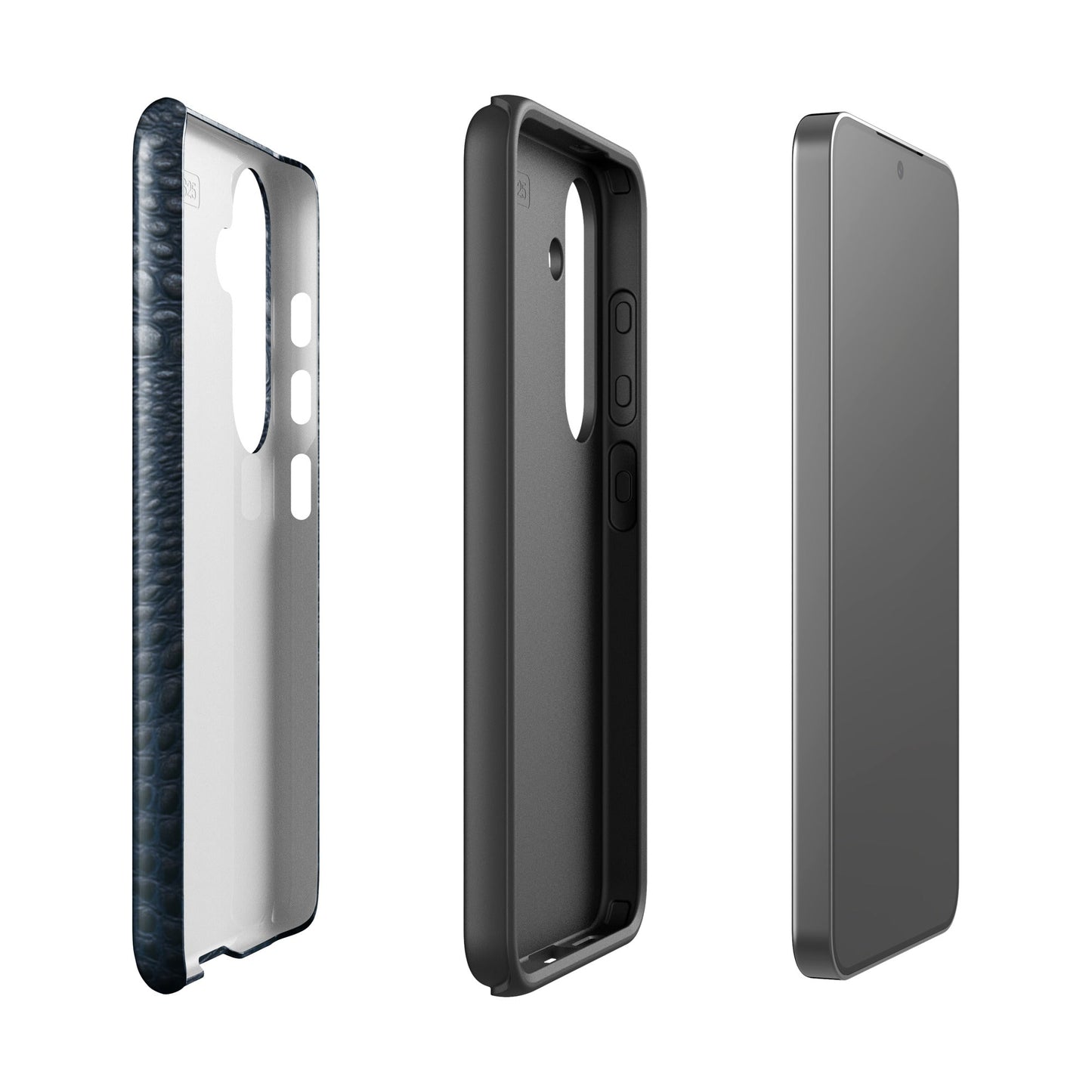 Navy Croc Samsung Case - Blunt Cases