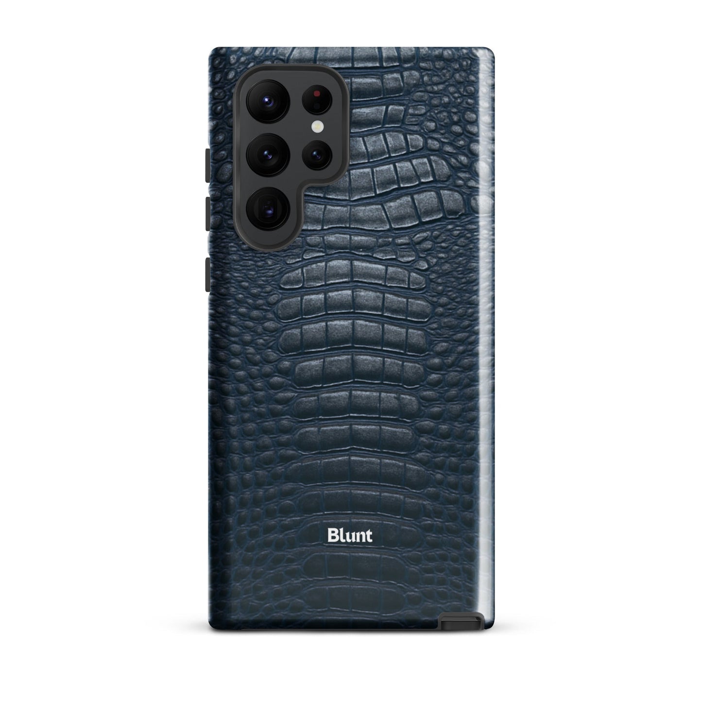 Navy Croc Samsung Case - Blunt Cases